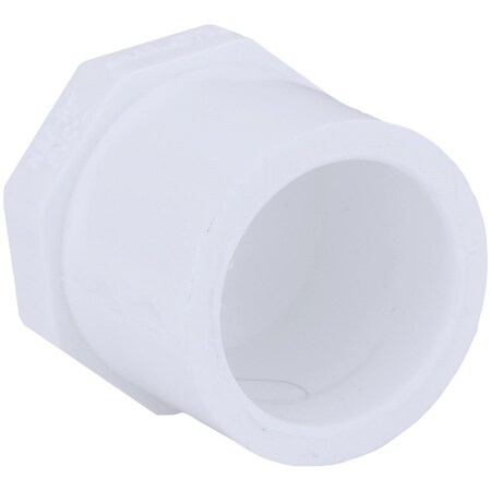 Charlotte Pipe And Foundry Schedule 40 3/4 in. Spigot PVC Spigot Plug PVC 02118  1000HA
